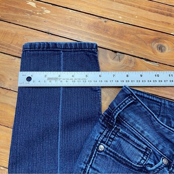 SILVER jeans western gloves works skinny lightweight denim  28 mid to low rise - Picture 10 of 12